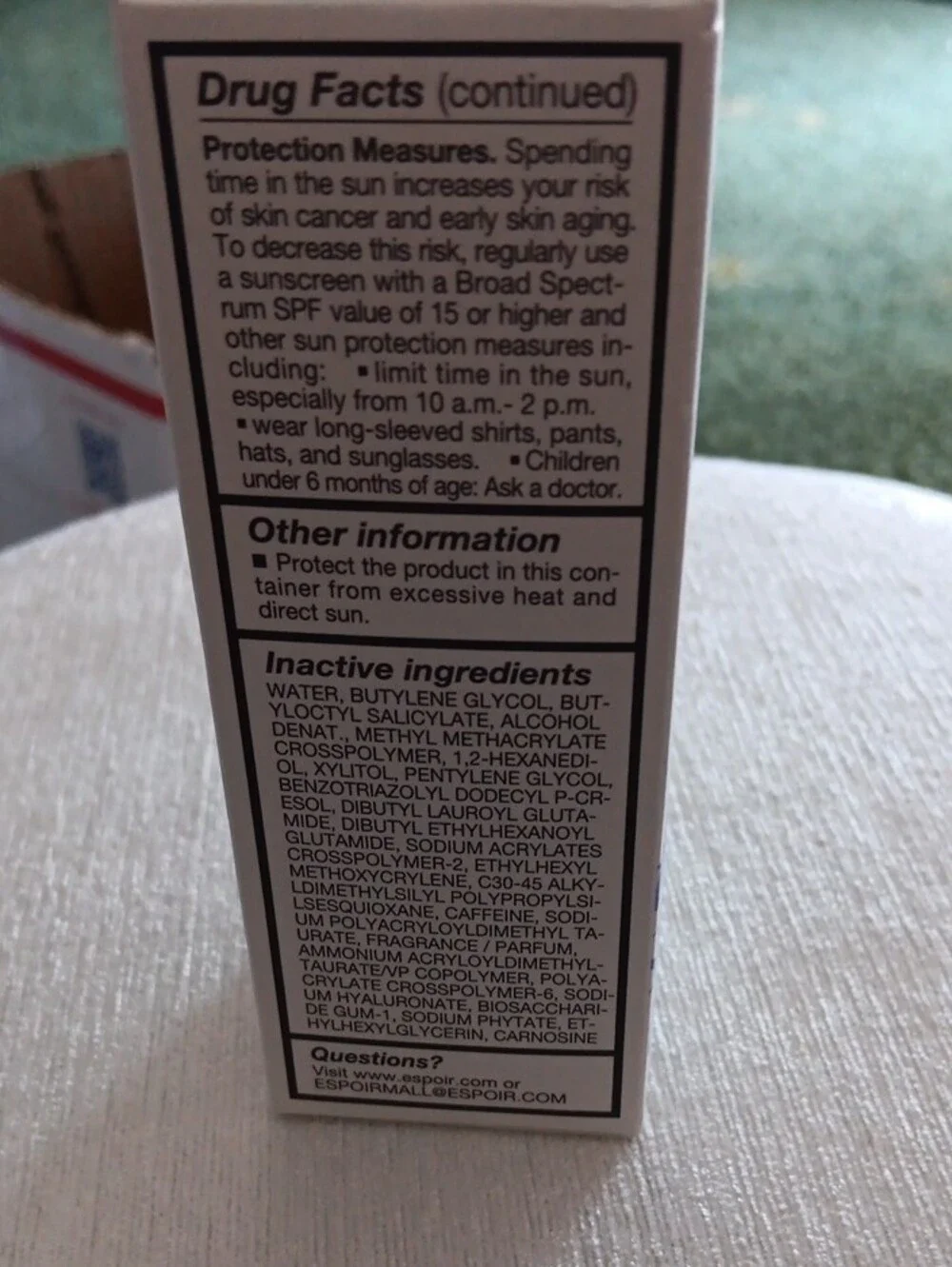 Espoir sun serum